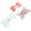 3St Kleurrijke Glitter Haarclips Strikkoeling 7