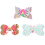 3St Kleurrijke Glitter Haarclips Strikkoeling 8