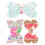 3St Kleurrijke Glitter Haarclips Strikkoeling 9