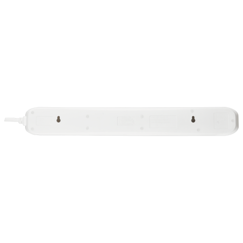 Masterplug 6 Socket 2m Surge Lead with USB A+C Pro 2