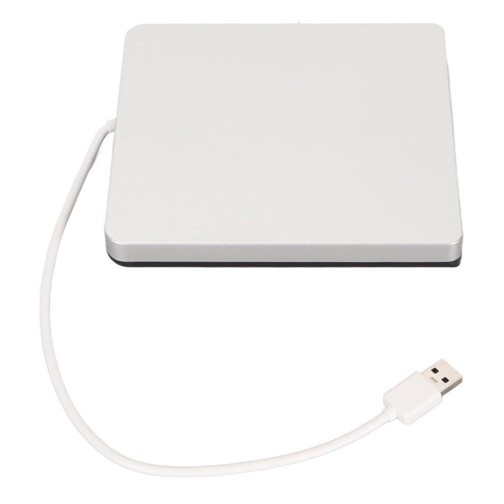 External Usb 3.0 Dvd/Cd Drive For Windows & Mac Silver 4691369029816