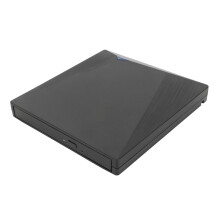 External USB 3.0/USB C DVD/CD Drive Burner for Laptop/PC, Black