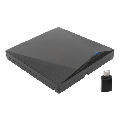 External USB 3.0/USB C DVD/CD Drive Burner for Laptop/PC, Black 1