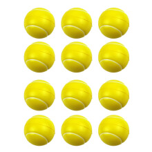 Foam Tennis Balls Bounce Soft Sponge for Kids Indoor Outdoor Training Bright Yellow