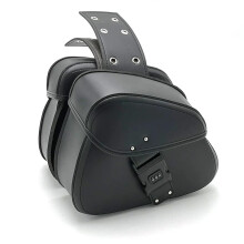 Motorcycle Saddlebag Rear Luggage Bag with Large Storage Capacity for Suzuki Sportster 883 1200