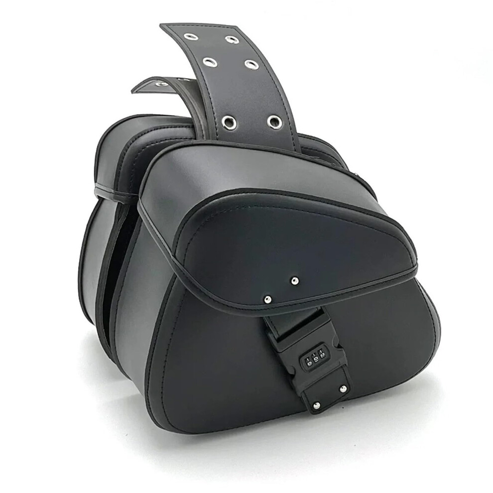 Motorcycle Saddlebag Rear Luggage Bag With Large Storage Capacity For Suzuki Sportster 883 1200 9382693638229