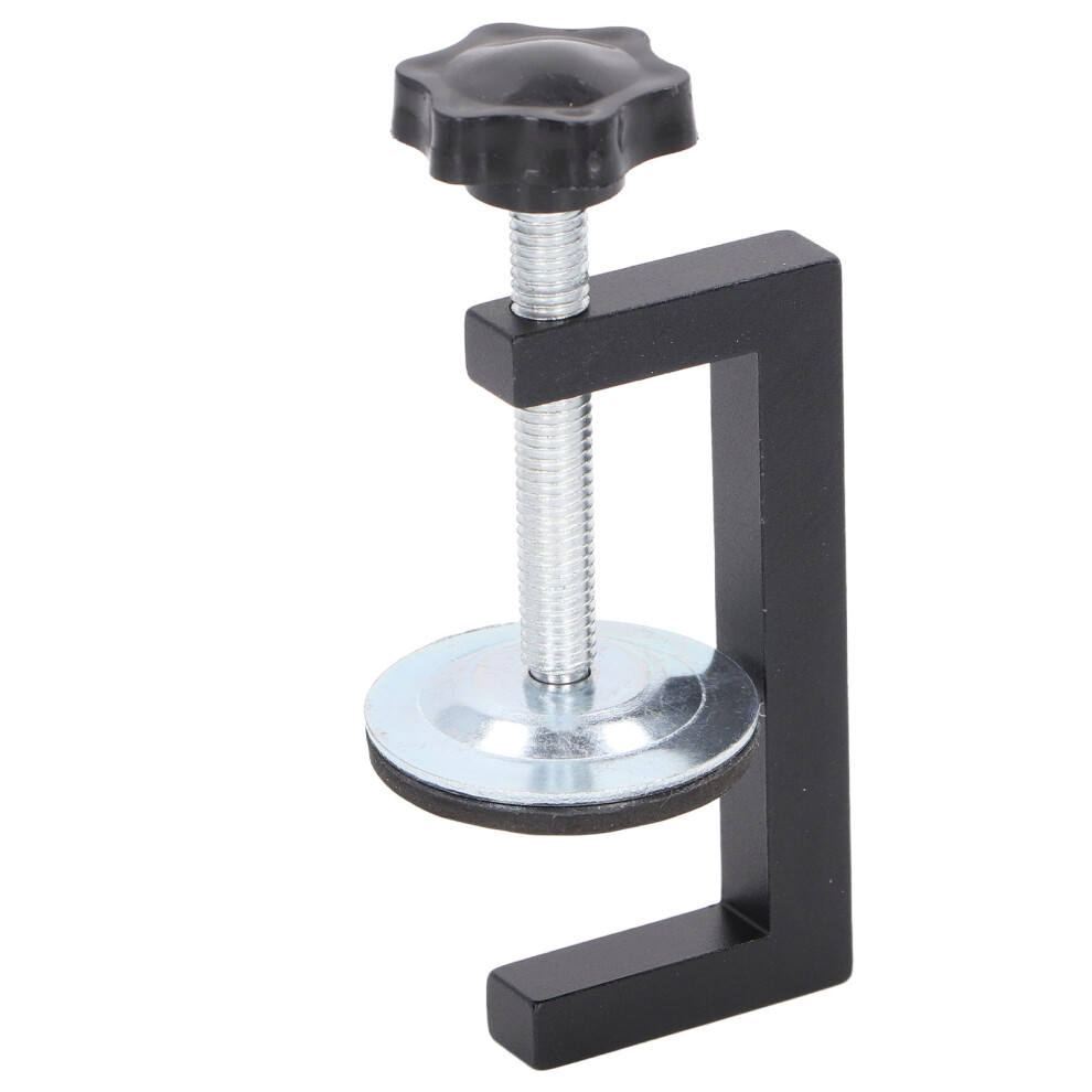 Aluminum Alloy Construction Anti Slip Design Smooth Even Clamping Force Workpiece Securing Portable Design Extended Base Reversible Woodworking Clamp 9159805534133