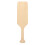 Hand Painted Wooden Paddle Beige Solid Wood Rustic Table Decor DIY 1