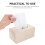 12Stk Beige Papiertaschentuchbox, Blanko Für Kinder DIY Und 9