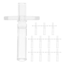 48St Silicone Tip Vervanging Kinderfles Leakproof Transparant