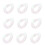 20St Acryl Linking Rings, Quick Link C-Clip Voor DIY Sieraden 1