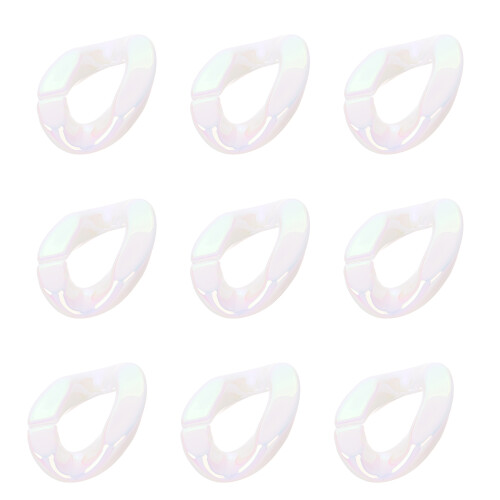 20St Acryl Linking Rings, Quick Link C-Clip Voor DIY Sieraden