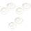30St Goud Metaal Ringen DIY Dromenvangers Creatief Gebruik 3