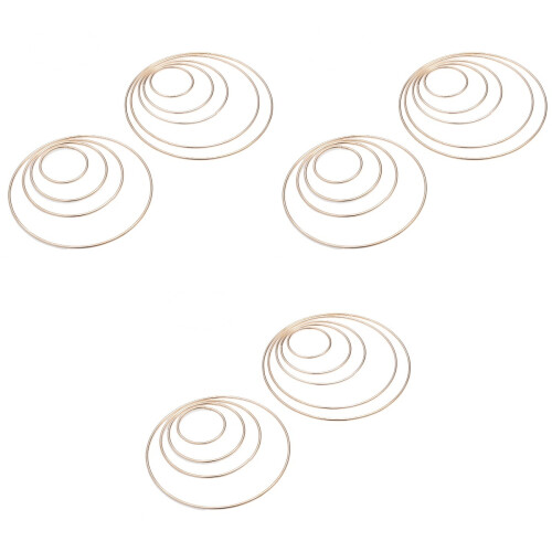 30St Goud Metaal Ringen DIY Dromenvangers Creatief Gebruik 2