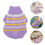4Stk Warmer Haustier Pullover Strickmode Mit Umlegekragen 11