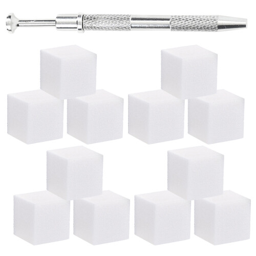 2Sets Kleurvervaging Sponsen Met 4- Art Tool