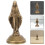 2Stk Messing Statue Religiöses Für Schreibtisch Auto 10