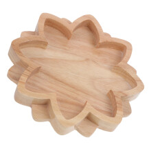 Lotus Dekoratives Holztablett Für Schmuck Und Kleinigkeiten
