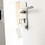 16St Creatieve Wit Blank Sleutelhangers Met Dubbele Bedrukking 9