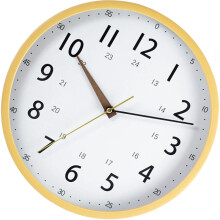 3Stk Stabile Leise Holz Wanduhr Weiß Retro Wohnraumdeko