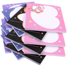 4Stk Kompakte Memo Pads in Mischfarben, Ideal Für Büro Und