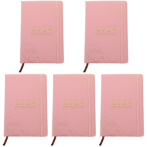 5St Planner Notepad Roze, Duurzaam En Geschikt Voor Thuis 2