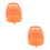 2Stk Küchen Dumpling Press, Langlebiger PP Teigpresser in Orange 8