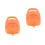 2Stk Küchen Dumpling Press, Langlebiger PP Teigpresser in Orange 7
