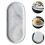 3Stk Keramik Serviertablett Oval Hellgrau Für Und Snacks 11