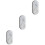 3Stk Keramik Serviertablett Oval Hellgrau Für Und Snacks 6