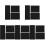 50 Pcs Finger Skateboard Sticker Replaceable Foam 3