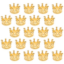 120Stk Langlebige Crown-Form Anhänger Ideal Für DIY Schmuck