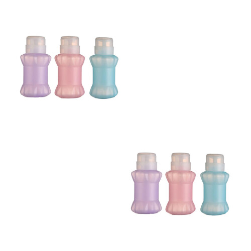 6 Pcs Lockable Nail Polish Remover Plastic Dispenser 2