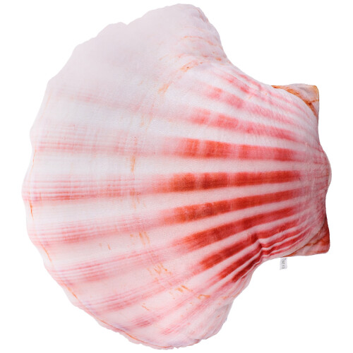 3Pcs Pink Plush Shell Hugging Throw Pillow Comfortable Home Decor 1