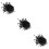 750 Pcs Thread Protection Cap Rubber Round Silk 9