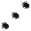 750 Pcs Thread Protection Cap Rubber Round Silk 5