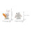 4Sets Kleine Hasenfiguren Aus Resin Wohnzimmer Deko 10