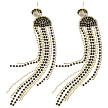 2Paare Goldene Lange Ohrhänger Quasten Dangler Leicht & Elegant