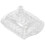 2 Sets Glass Covered Butter Dish With Lid 1