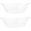 2Pcs Plastic Wash Basin Multi-Use For Foot Bath And Toiletries Storage 7