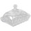 2 Sets Glass Covered Butter Dish With Lid 9