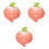 3Pcs Shaped Ceramic Dessert Plates Snack Serving Dish Tray 3