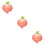 3Pcs Shaped Ceramic Dessert Plates Snack Serving Dish Tray 9