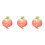 3Pcs Shaped Ceramic Dessert Plates Snack Serving Dish Tray 4