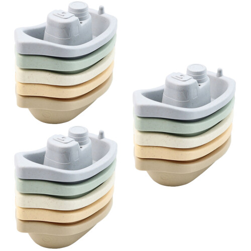 3 Sets Stacking Cups Baby Nesting Educational Toy Playthings 2
