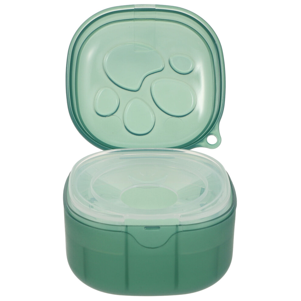 5Pcs Pp Pacifier Holder Case For Home Baby Storage Organizer Green Iplusmile