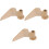 3Pcs Bread Maker Replacement Paddle Mixing 5