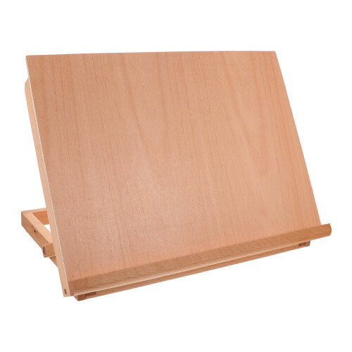 2Pcs Durable Wooden Painting Rack Adjustable Table Easel for Artists