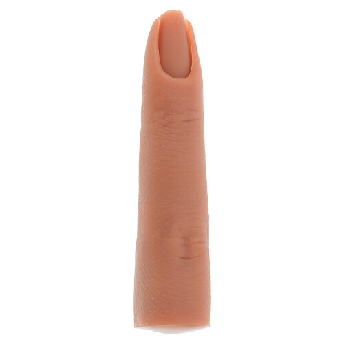 3Pcs Flexible Nail Practice Finger Silicone Bendable For Acrylic Nails
