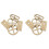 2 Pack Tiny Fairy Doors Window Decorative Wood Chips 2